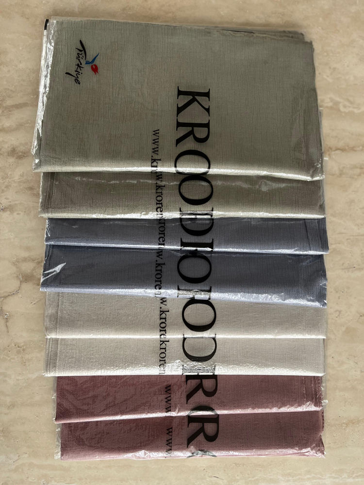 Kroren Daisy Düz Model Şal