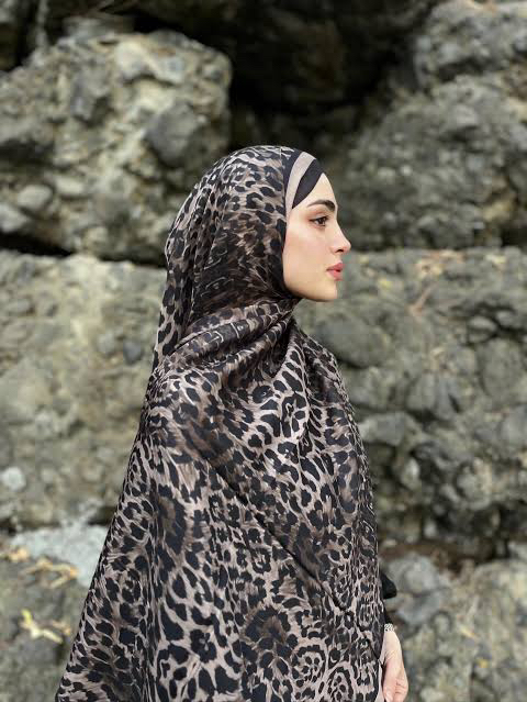 Leopar Soft Pamuk Şal
