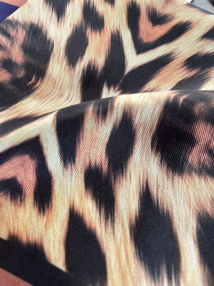 Leopar Desen Şal
