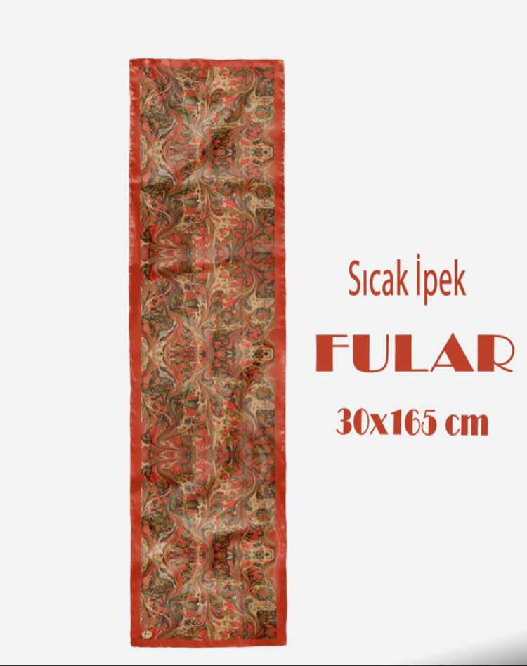 Sıcak İpek Fular