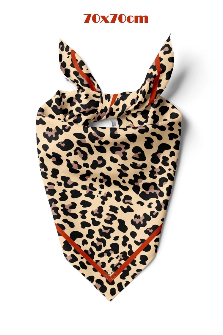Leopar Model Şal