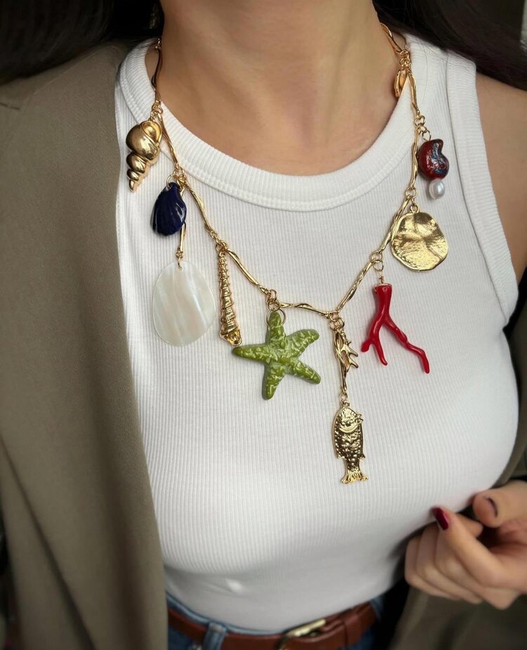 Deniz Esintisi Charm Kolye
