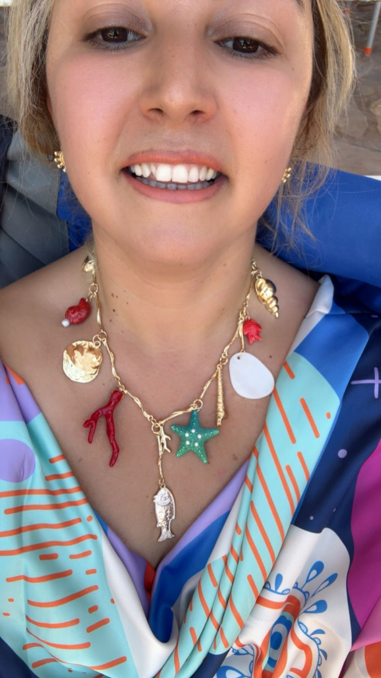 Deniz Esintisi Charm Kolye
