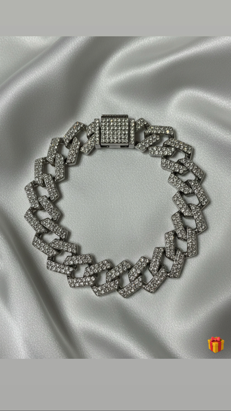 Çentikli Chain Bileklik