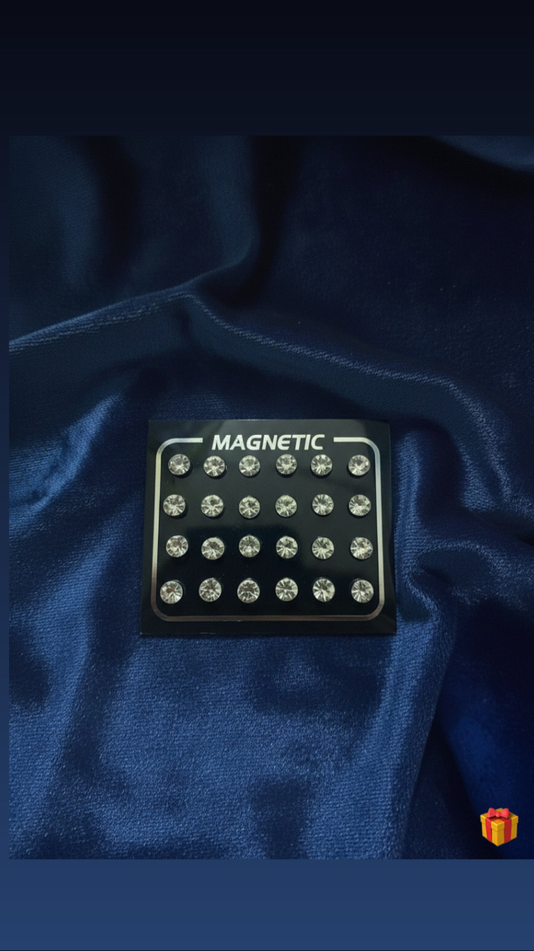 6MM mıknatıslı küpe