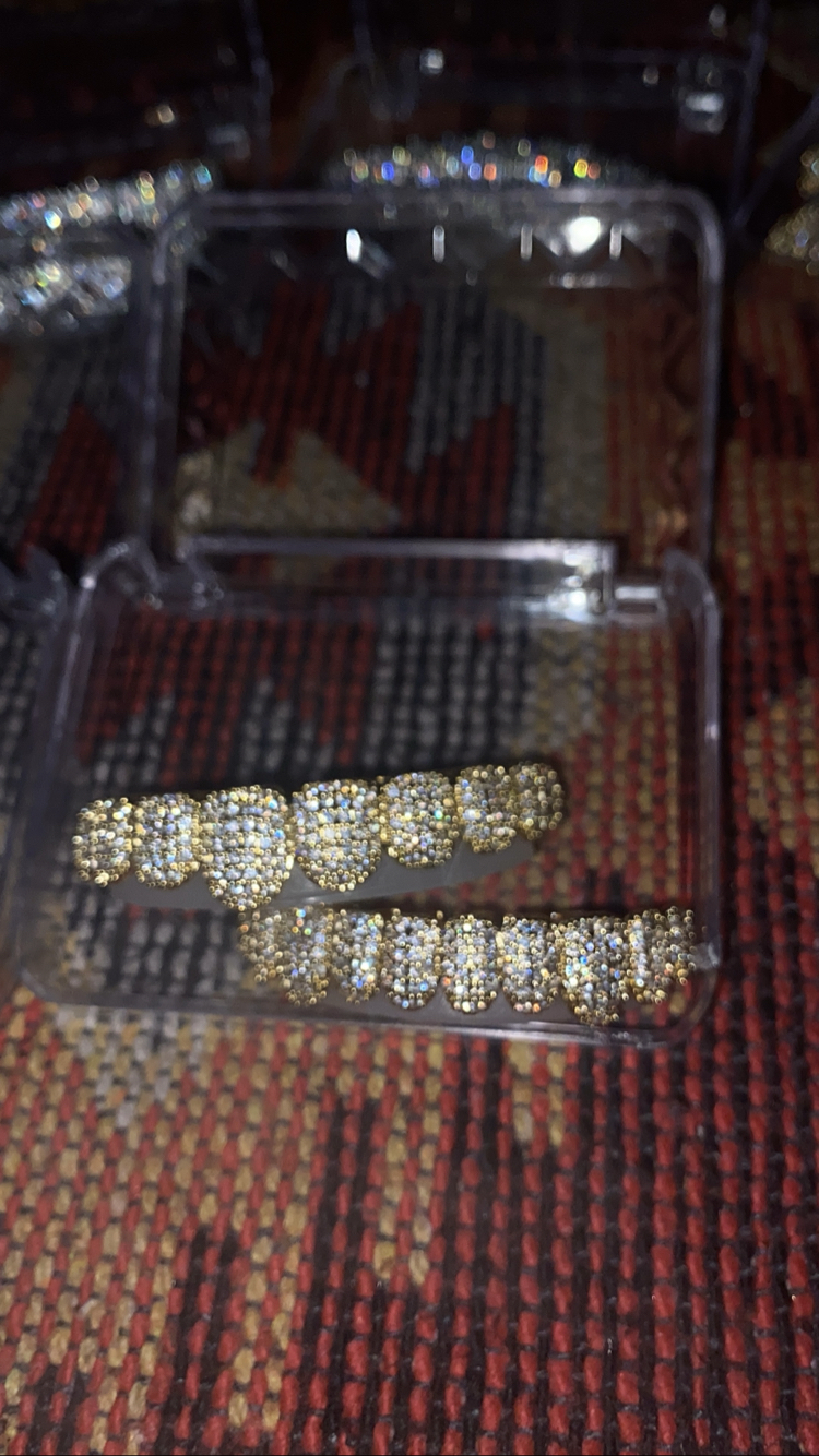 Ice Out Altın Grillz