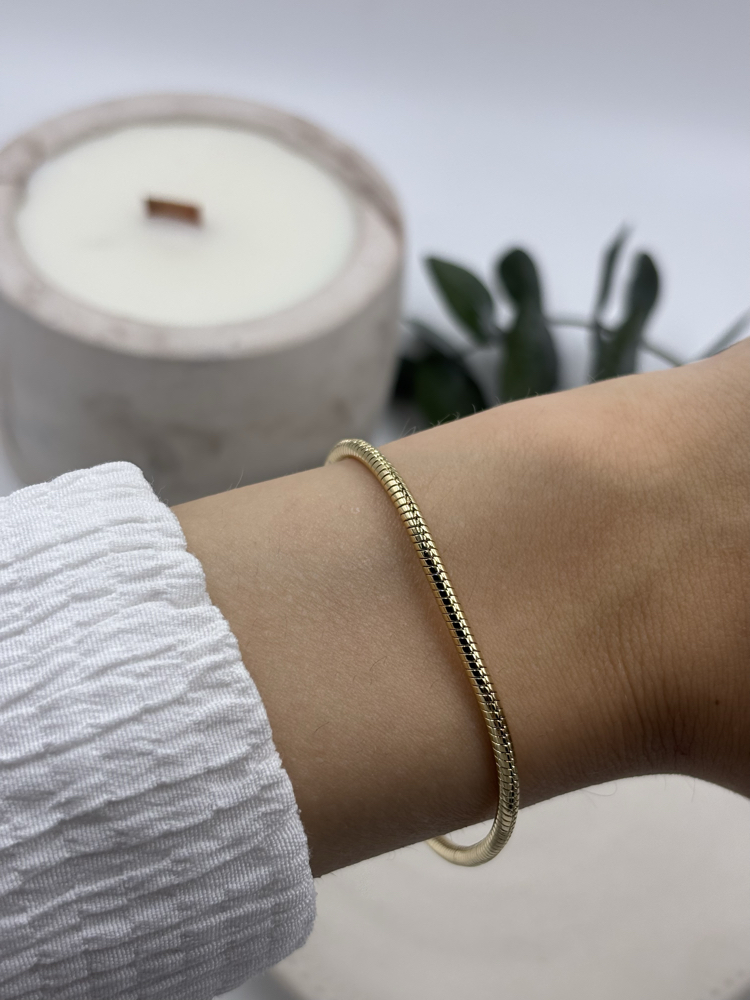 Xuping Minimal Yılan Zincir Gold