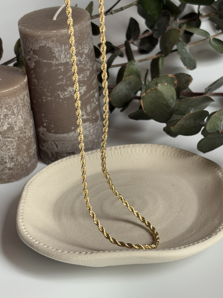 Kuyumcu Model Burgu Kolye Gold