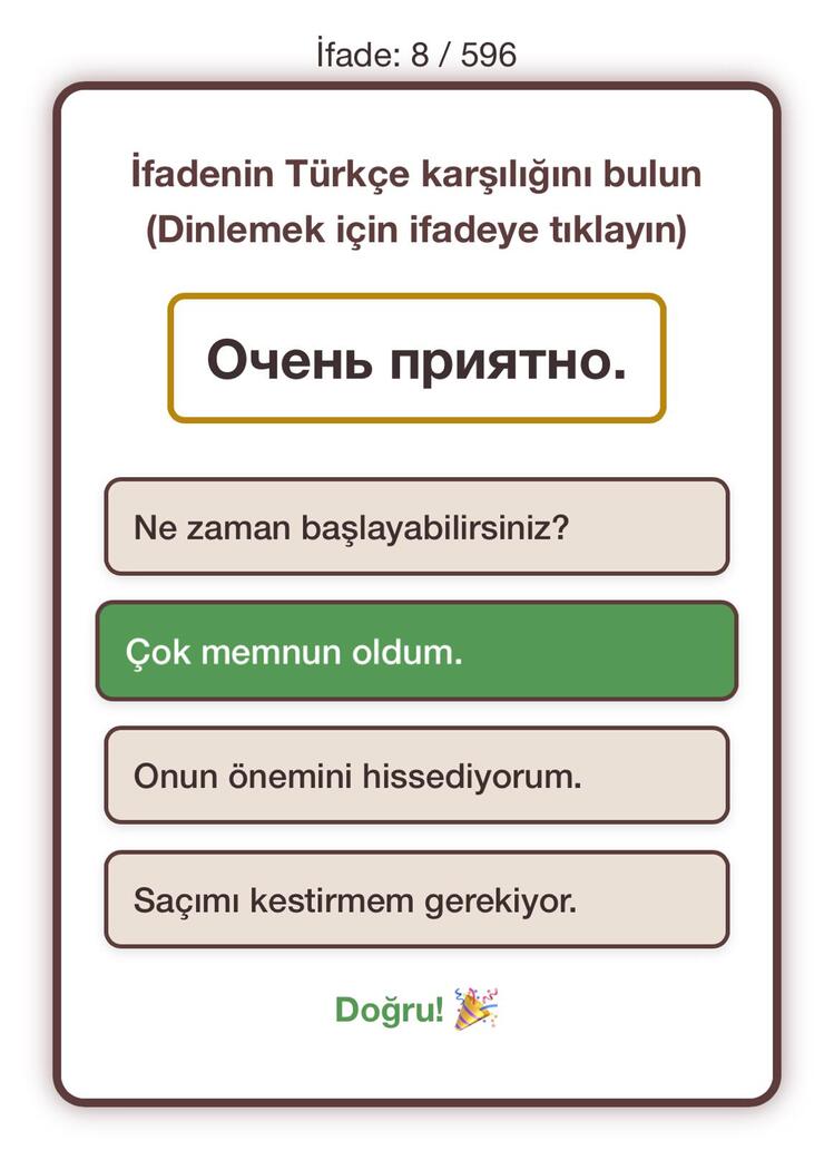 Kelime Kartları. Seçenekler: A1 seti, A2 seti, B1 seti (set başı fiyat)