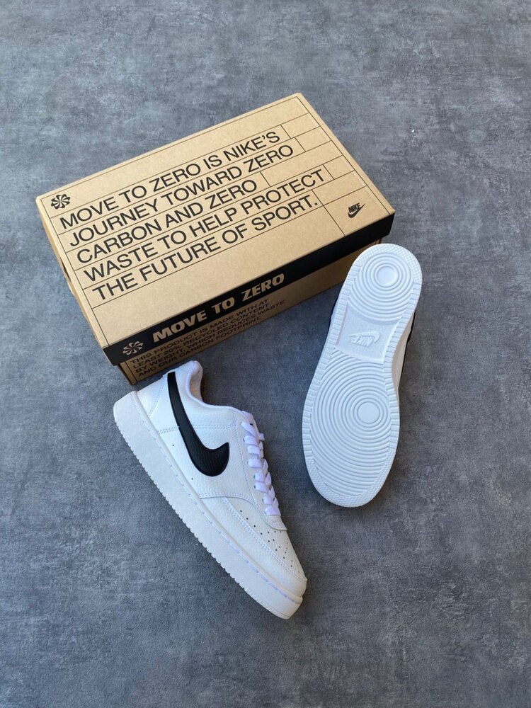 Nike Court Vision Beyaz Siyah Unisex