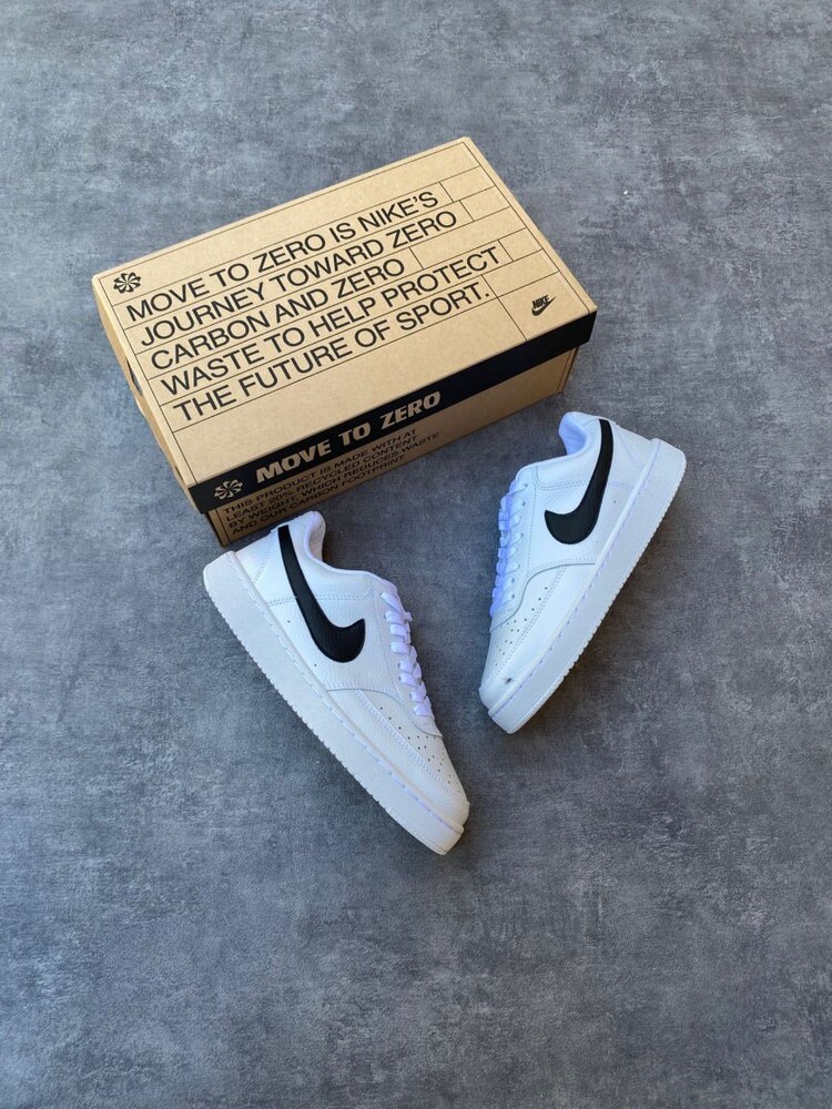 Nike Court Vision Beyaz Siyah Unisex