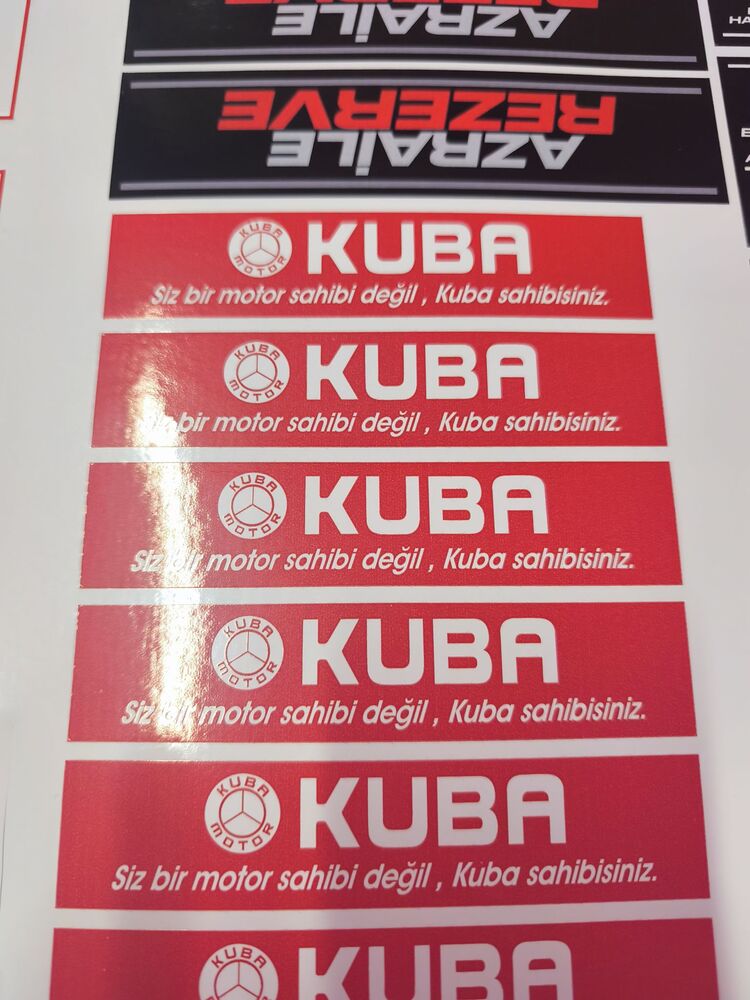 KUBA STİCKER 