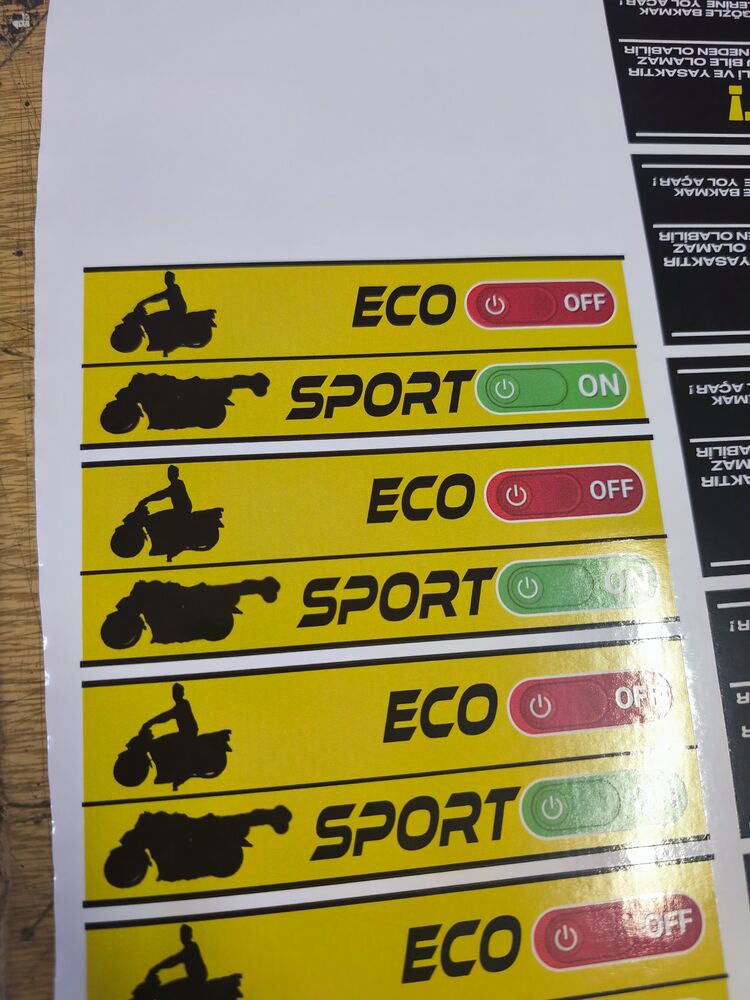 ECO SPORT STİCKER 