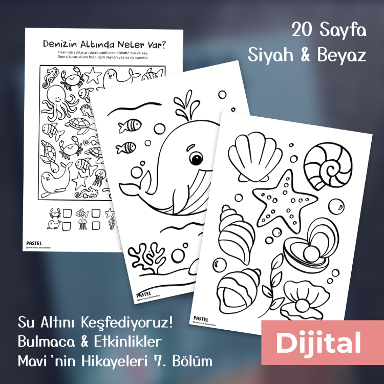 9.SAYI / Dijital - Su altı dünyasını birlikte keşfedelim mi?