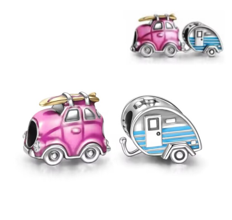 Kampa Giderken 2’li Charm Seti 925 Ayar