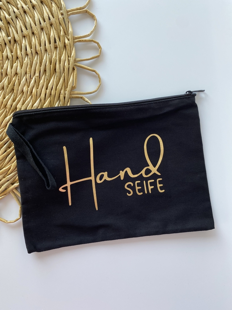 Hand Seife Siyah Renk Clutch 