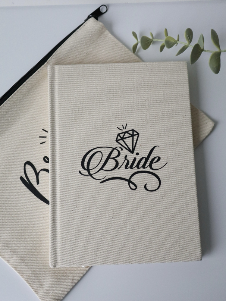 Bride Anı Defteri+ clutch Çanta