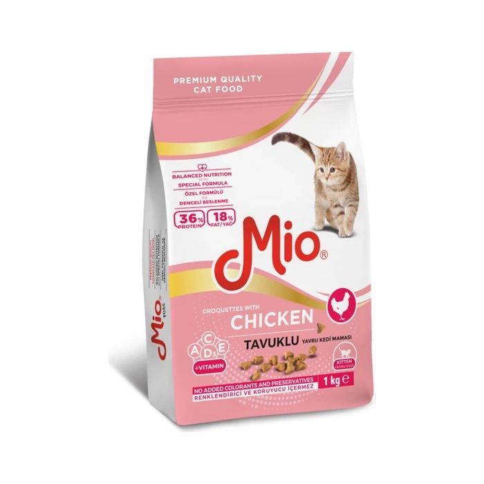 Mio Yavru Tavuklu Kedi Maması 12KG
