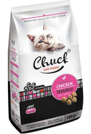 Chuck Tavuklu 15 kg Yetişkin Kedi Maması