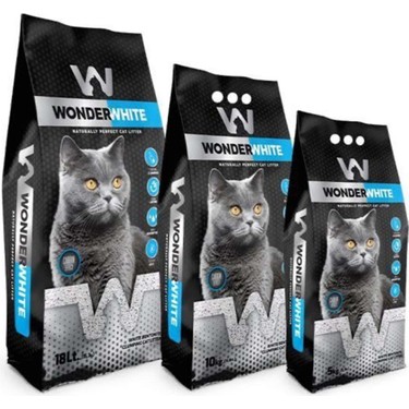 WonderWhite Aktif Carbon’lu Kedi Kumu 18Lt