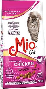 Mio Yetişkin Tavuklu Kedi Maması 12KG