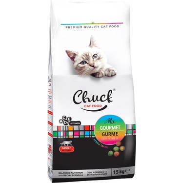 Chuck Gourmet 15 kg Yetişkin Kedi Maması