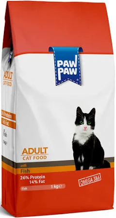 Paw Paw Balıklı Kedi Maması 15 Kg