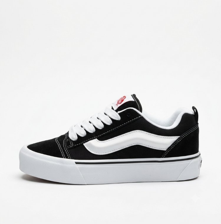Vans Knu Skool Black / True White