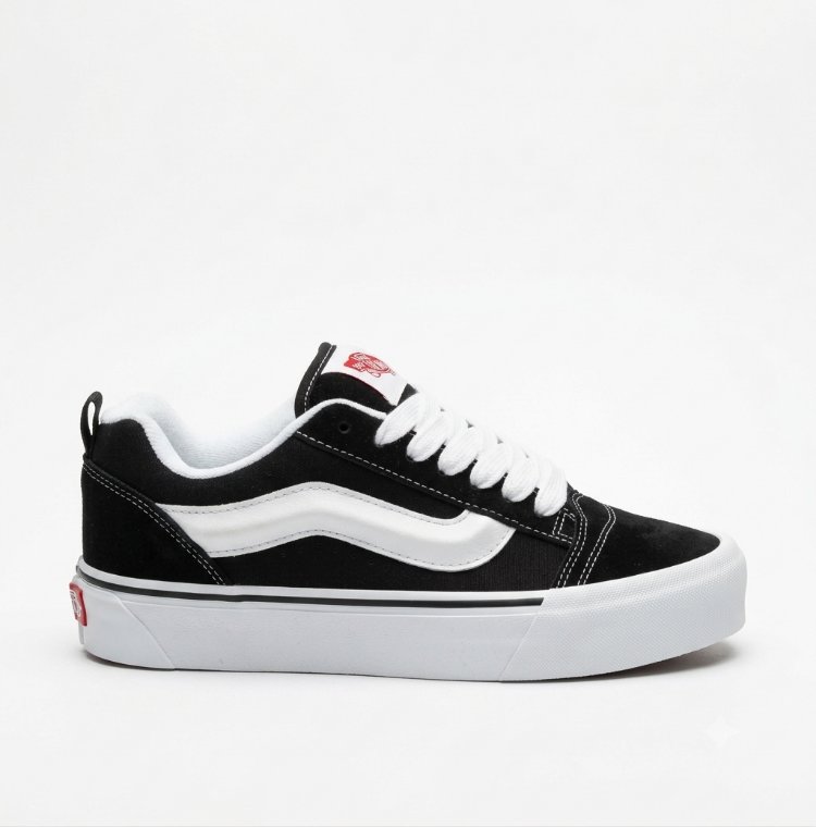 Vans Knu Skool Black / True White
