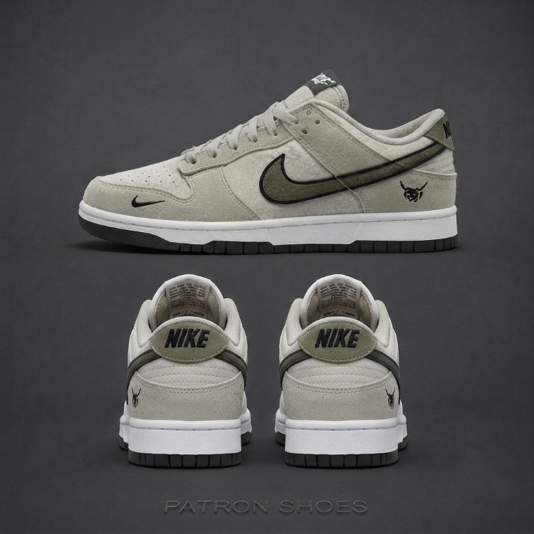 Nike Dunk Low Custom Beige Black
