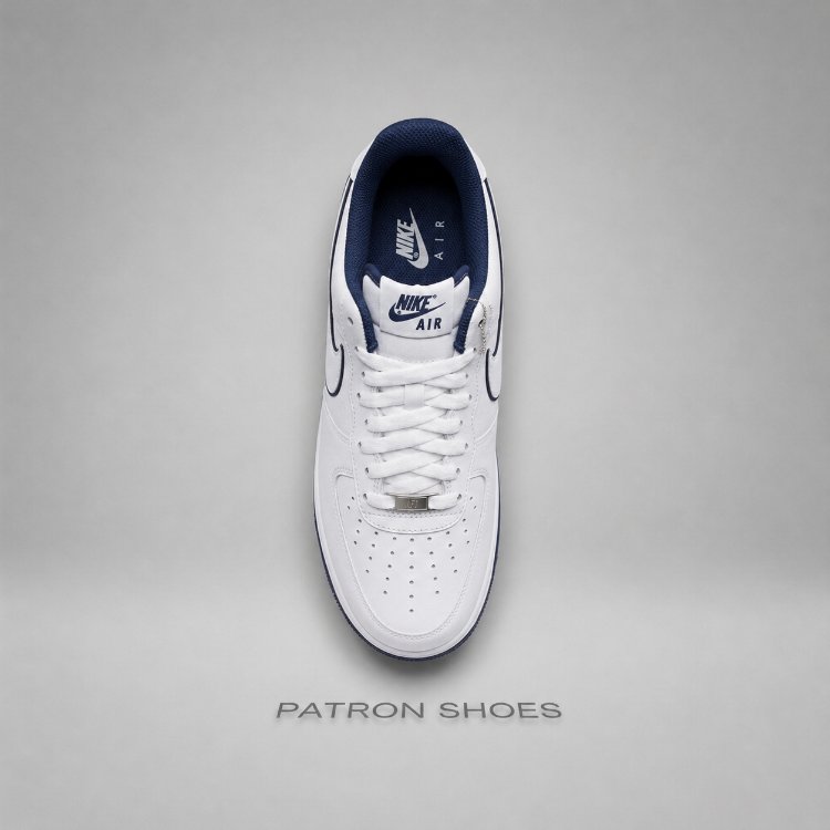 Nike Air Force 1 '07 Low White Navy