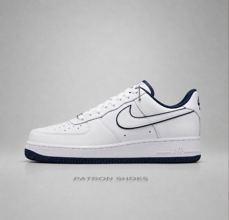 Nike Air Force 1 '07 Low White Navy