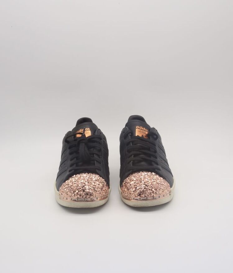 Adidas Superstar 80s Metal Toe Core Black Copper