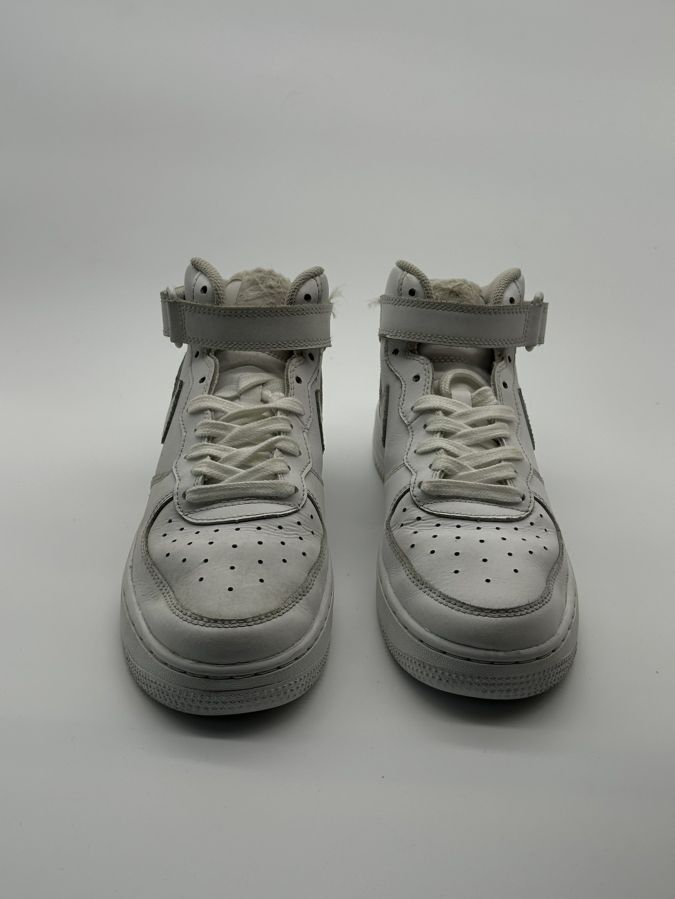 Nike Air Force 1 Mid LE GS Triple White