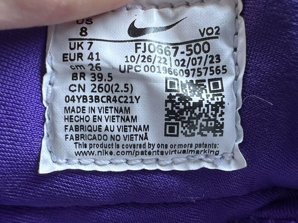 Nike Air Zoom Generation Court Purple