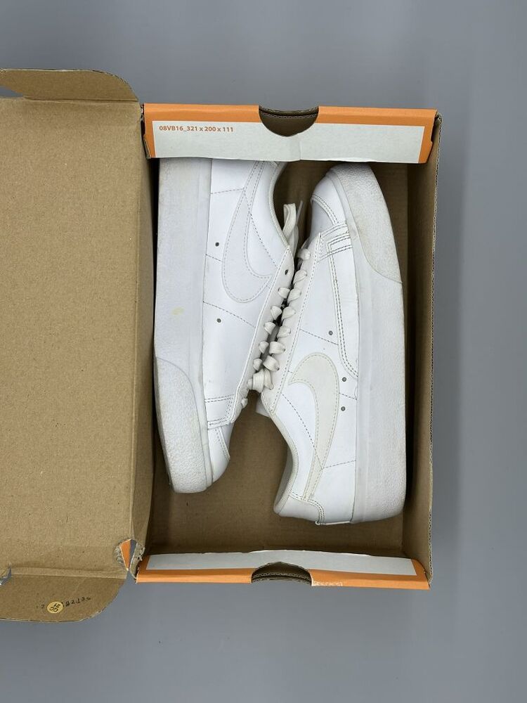 Nike Blazer Low Platform Triple White