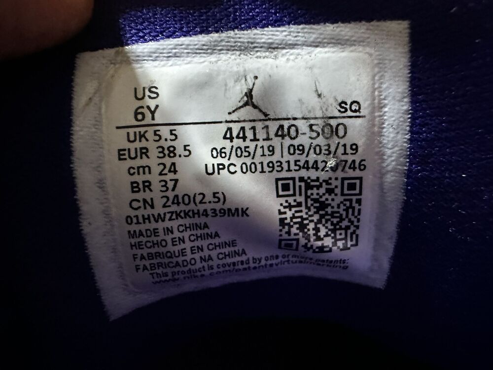 Air Jordan 3 Retro GS Barely Grape