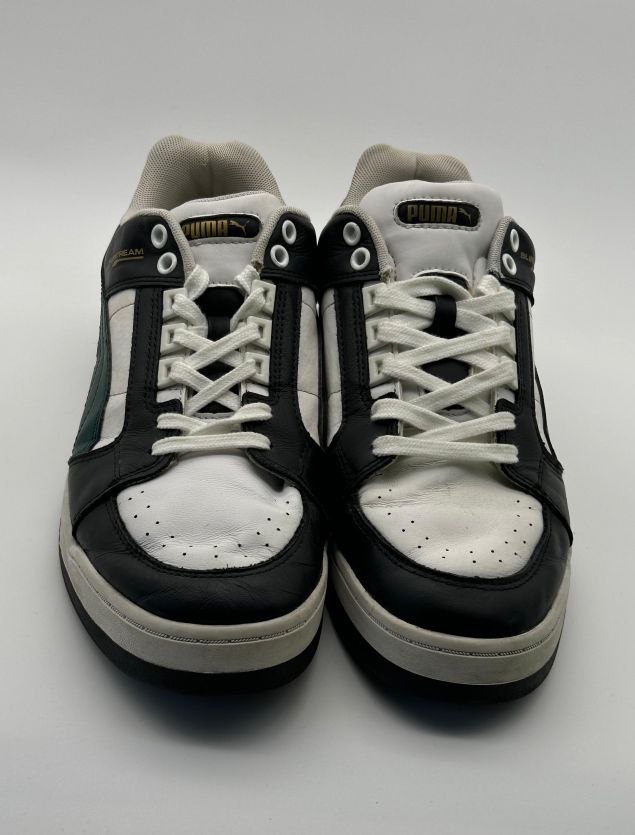 Puma Slipstream Low White Black Green