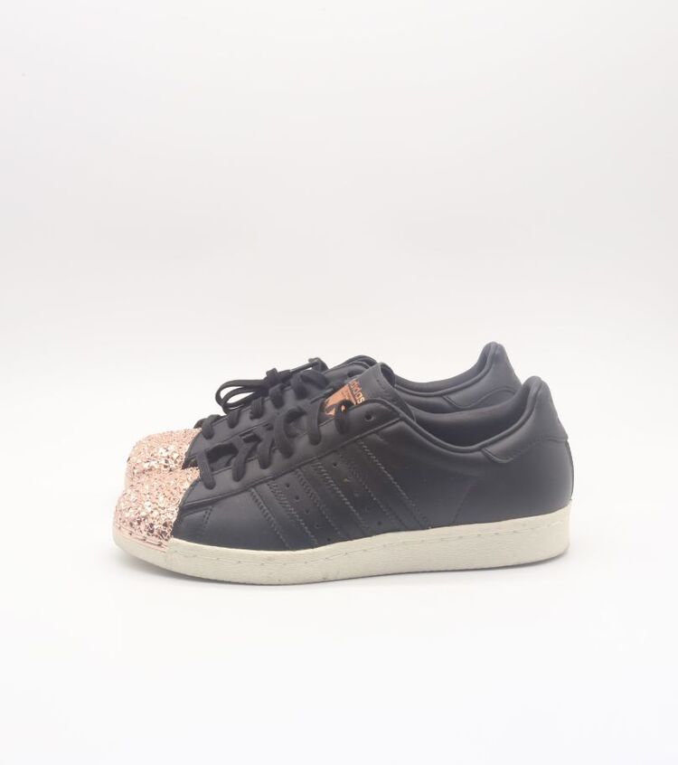 Adidas Superstar 80s Metal Toe Core Black Copper