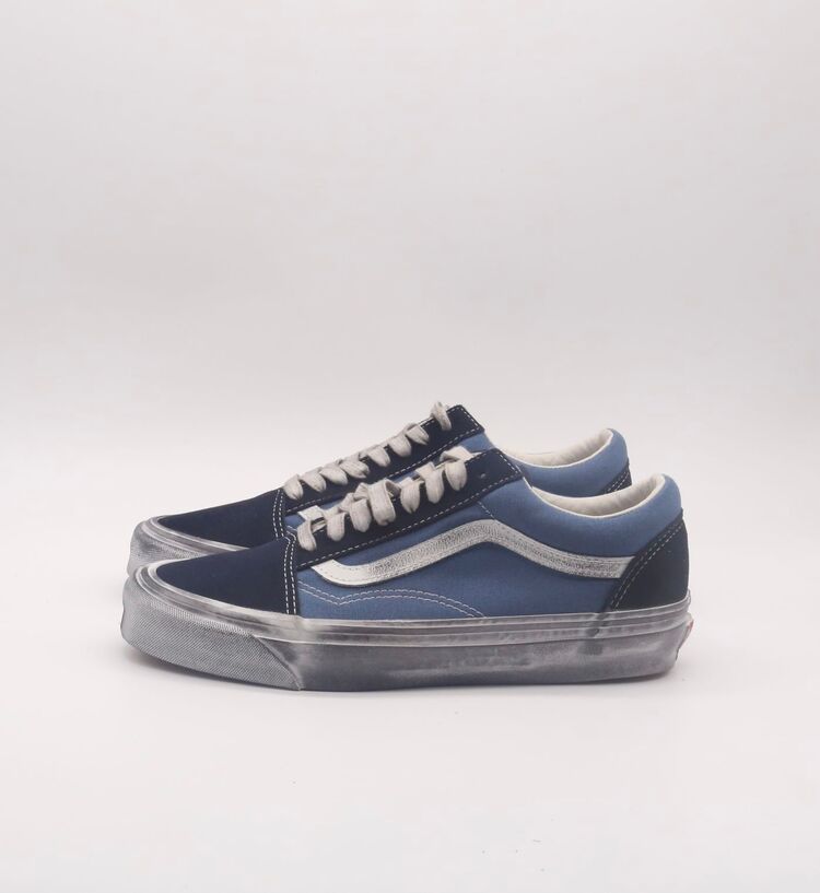Vans OG Old Skool LX Stressed Navy