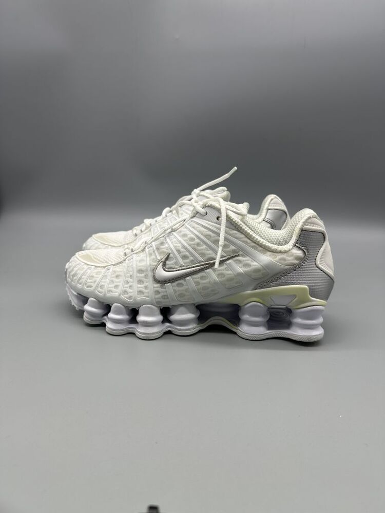 Nike Shox TL White Metallic Silver