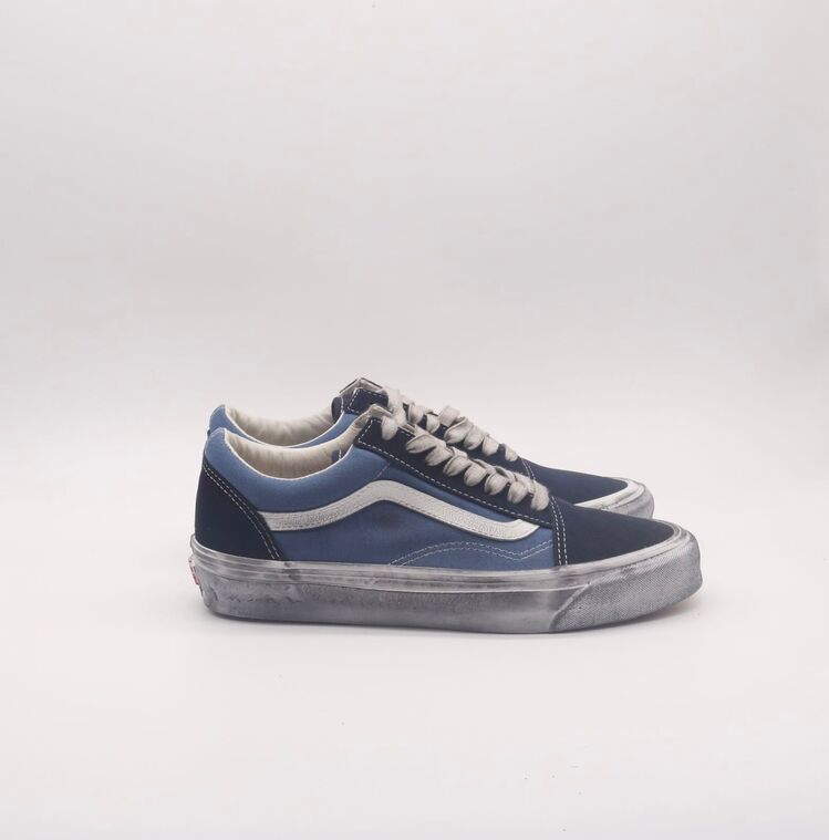 Vans OG Old Skool LX Stressed Navy