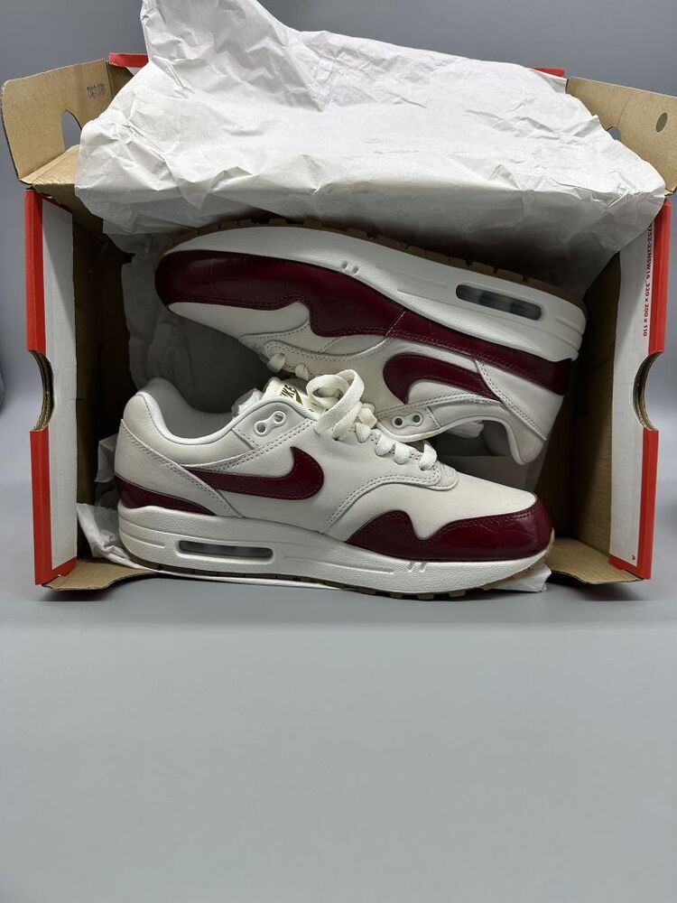 Nike Air Max 1 LX Team Red Croc