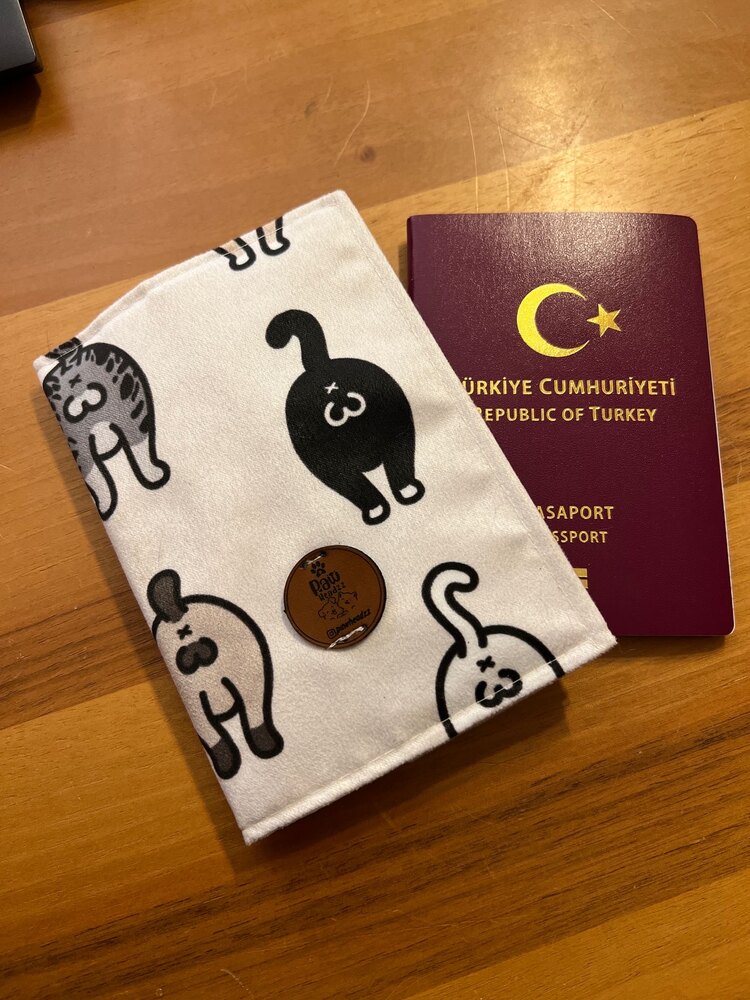 Neşeli Gödler Pasaport Kılıfı :)