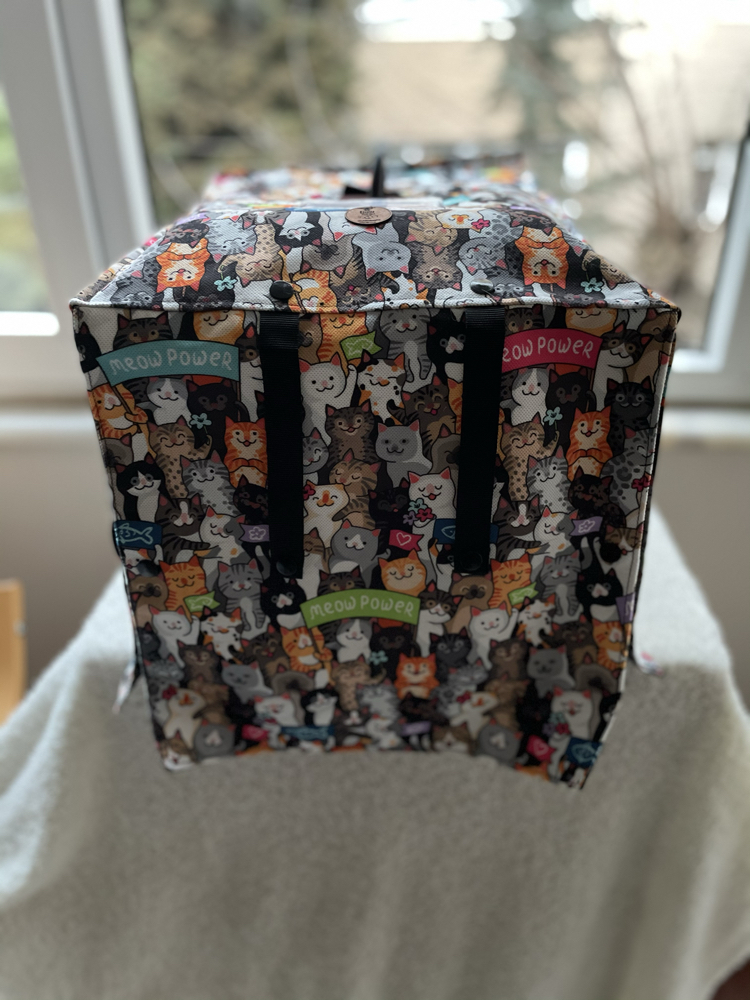 MeowPower Siyah - Box Örtüsü