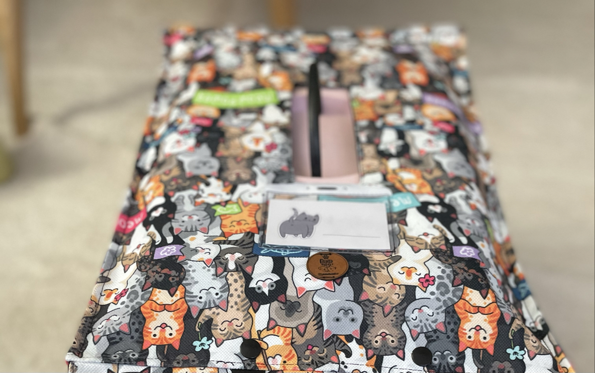 MeowPower Siyah - Box Örtüsü