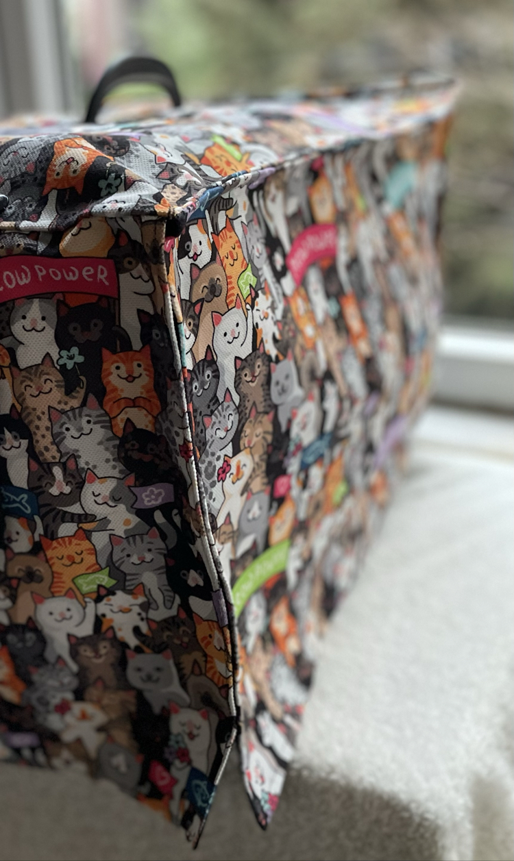 MeowPower Siyah - Box Örtüsü