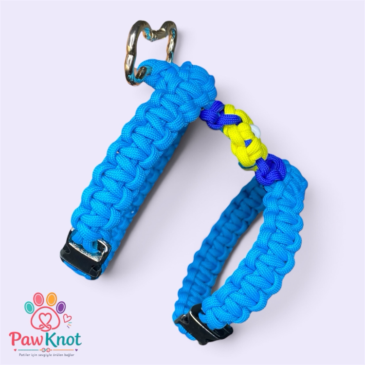 Sky Bloom Paracord Göğüs Tasması