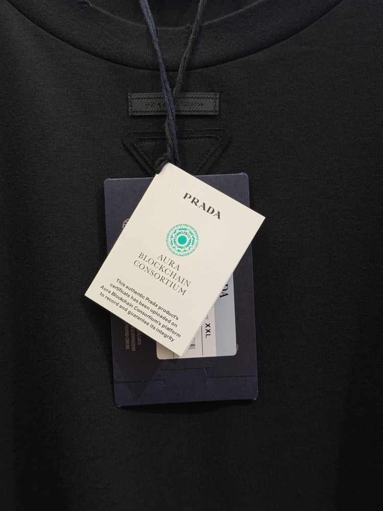 Prada Logo İşlemeli T-shirt