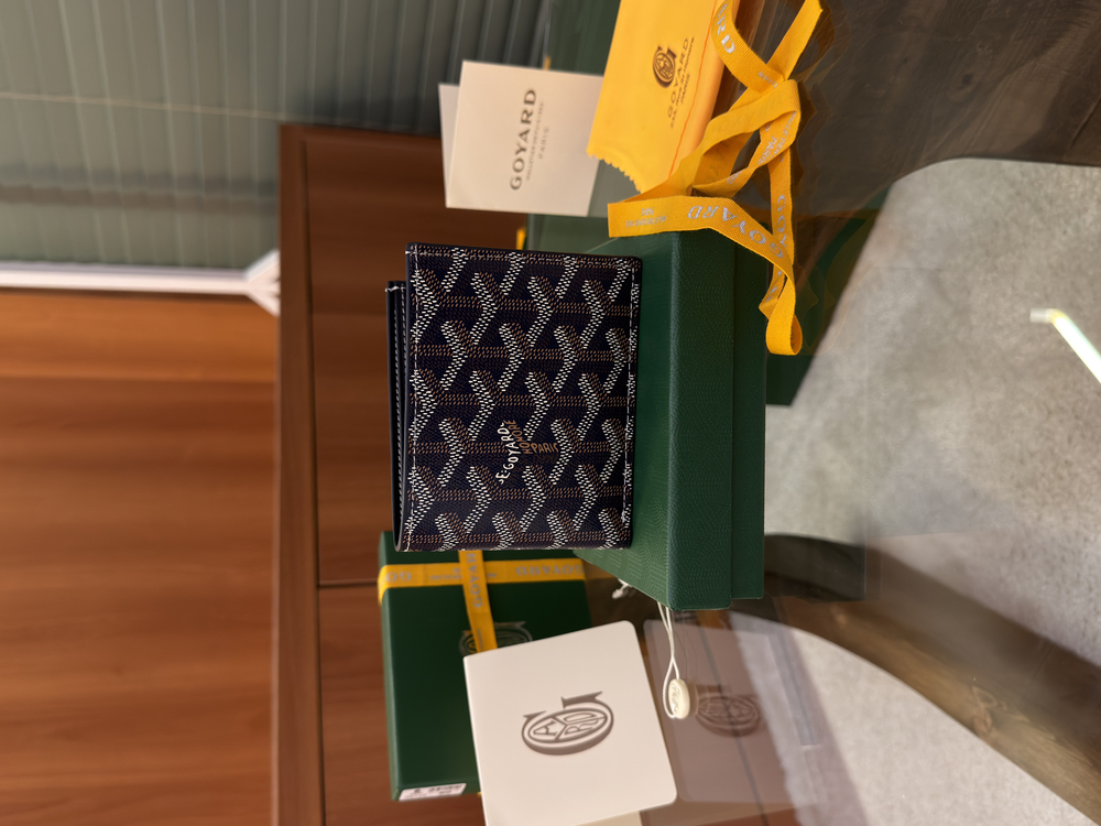 Goyard Logo Damier Cüzdan